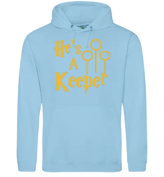 Чоловіча толстовка (худі) Keeper Блакитний фото