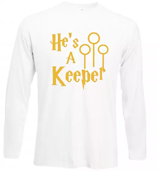 Лонгслив Keeper Белый фото