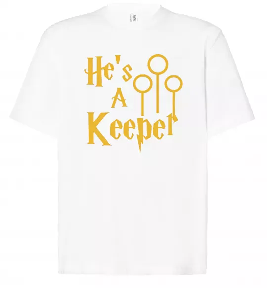 Футболка Оверсайз Keeper Белый фото