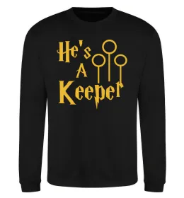Світшот Keeper Чорний фото