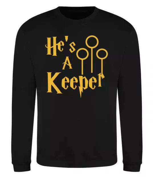 Світшот Keeper Чорний фото