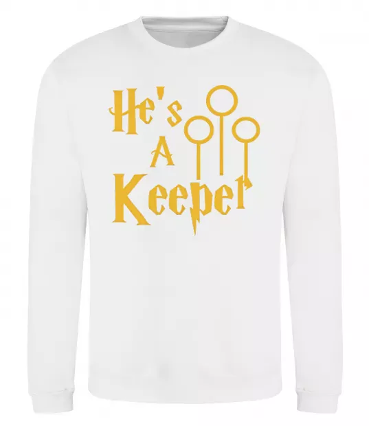 Світшот Keeper Білий фото