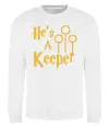 Світшот Keeper Білий фото