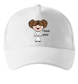 Кепка I love you Принцесса Лея Кепка I love you Принцесса Лея