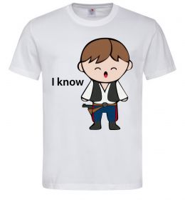 Мужская футболка I know