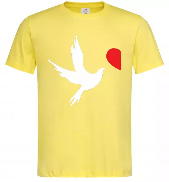 Мужская футболка AMORE Лимонный фото