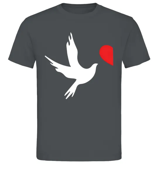 Мужская футболка AMORE Графит фото