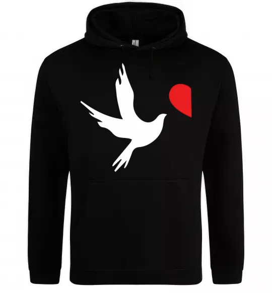 Мужская толстовка (худи) AMORE Черный фото