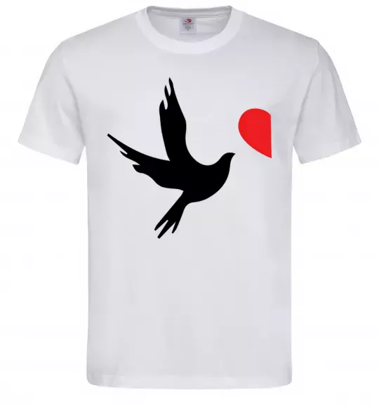 Мужская футболка AMORE Белый фото