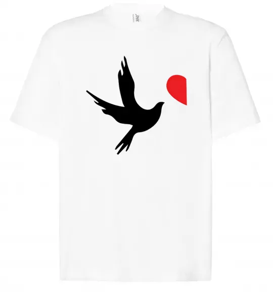 Футболка Оверсайз AMORE Белый фото