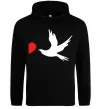Жіноча толстовка (худі) BIRDS Чорний фото