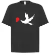 Футболка Оверсайз BIRDS Чорний фото