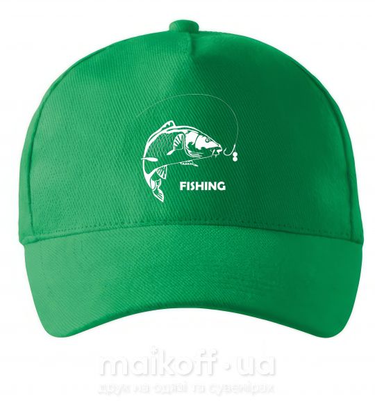 Кепка FISHING Зеленый фото