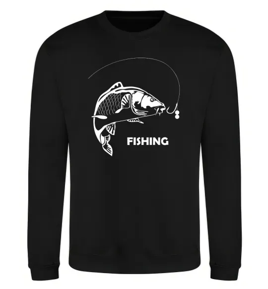 Свитшот FISHING Черный фото