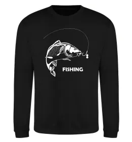 Свитшот FISHING Черный фото