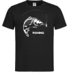 Чоловіча футболка FISHING Чорний фото