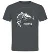 Чоловіча футболка FISHING Графіт фото