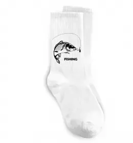 Носки FISHING Белый фото