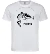 Чоловіча футболка FISHING Білий фото
