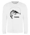 Свитшот FISHING Белый фото