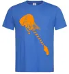 Чоловіча футболка Гітара Яскраво-синій Чоловіча футболка Гітара Яскраво-синій фото