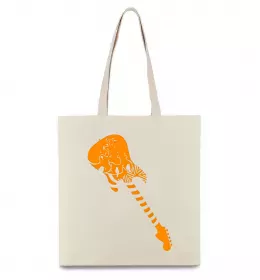 Эко-сумка Гітара Бежевый фото