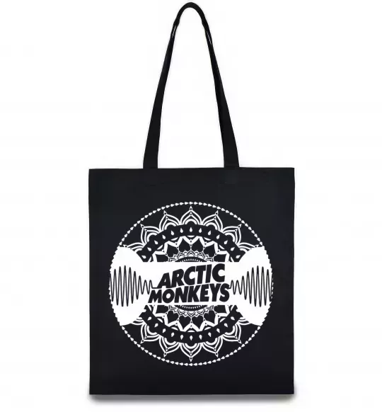 Эко-сумка Arctic monkeys Logo Черный фото