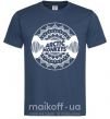 Мужская футболка Arctic monkeys Logo Темно-синий фото