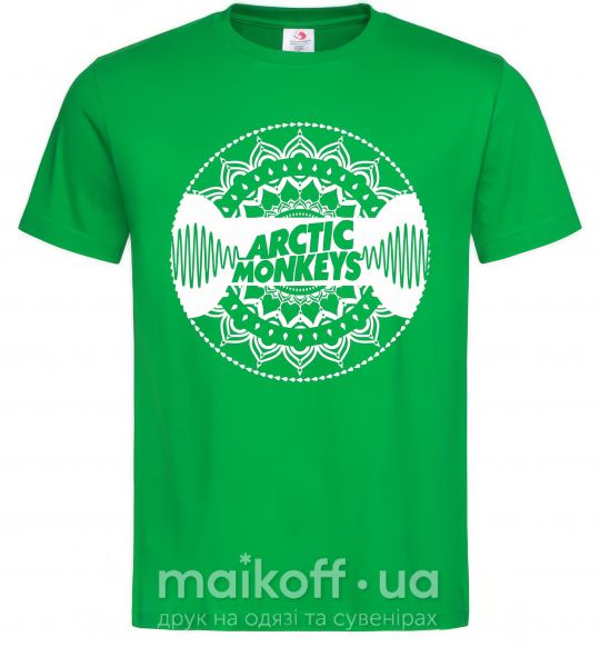 Мужская футболка Arctic monkeys Logo Зеленый фото