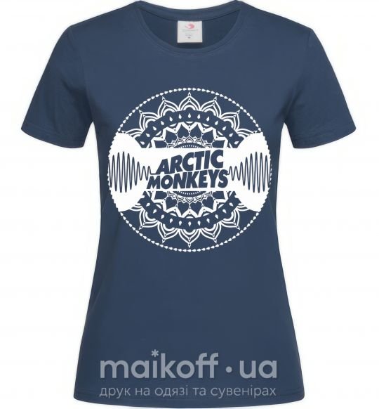 Женская футболка Arctic monkeys Logo Темно-синий фото