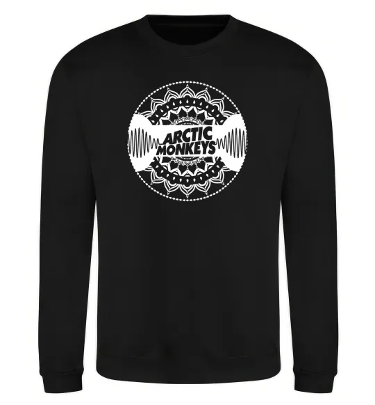 Свитшот Arctic monkeys Logo Черный фото
