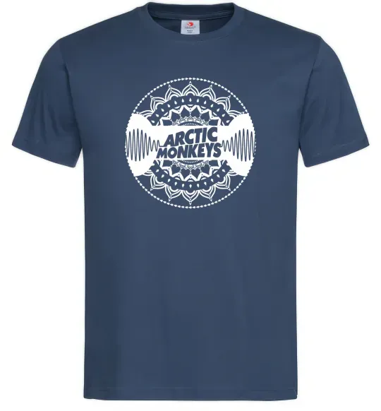 Чоловіча футболка Arctic monkeys Logo Темно-синій фото