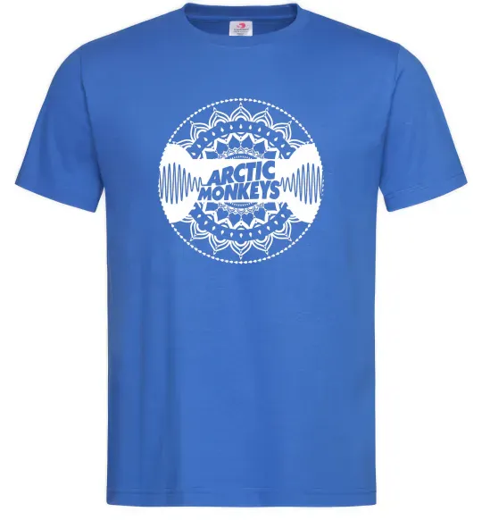 Чоловіча футболка Arctic monkeys Logo Яскраво-синій фото