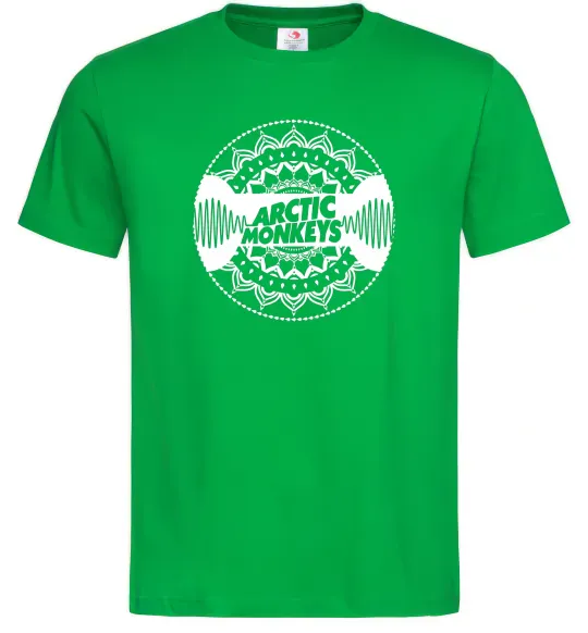 Чоловіча футболка Arctic monkeys Logo Зелений фото