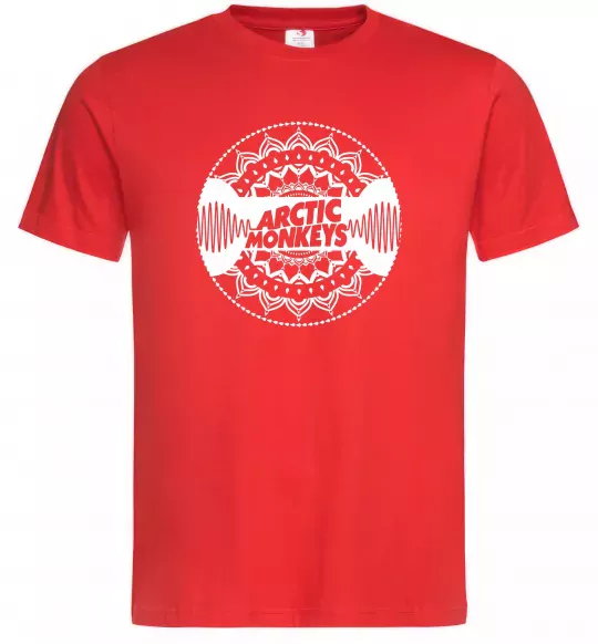 Чоловіча футболка Arctic monkeys Logo Червоний фото