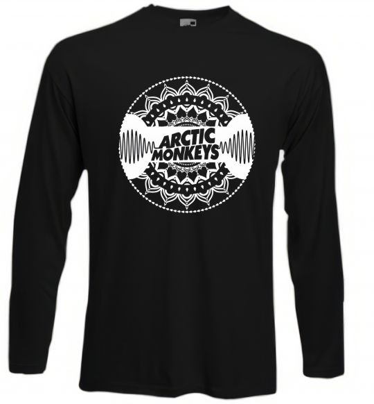 Реглан Arctic monkeys Logo Черный фото