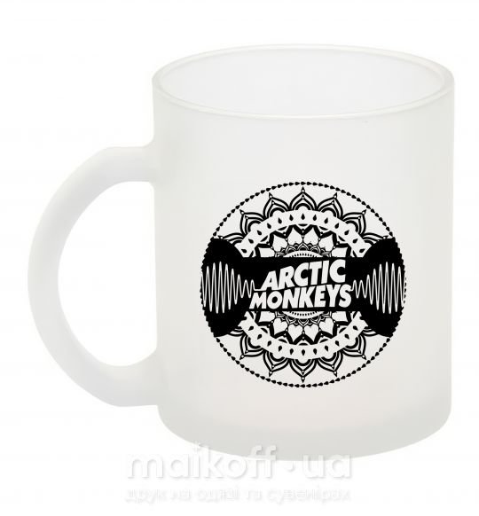 Чашка стеклянная Arctic monkeys Logo Фроузен фото