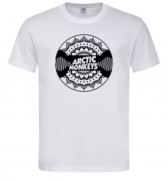 Чоловіча футболка Arctic monkeys Logo Білий фото