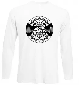 Лонгслів ARCTIC MONKEYS ROUND Білий фото
