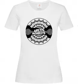 Женская футболка ARCTIC MONKEYS ROUND Голубой фото