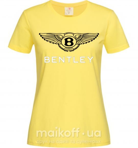 Женская футболка БЕНТЛИ Лимонный фото