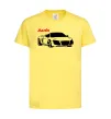 Детская футболка Audi car and logo Лимонный фото
