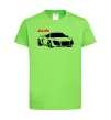 Детская футболка Audi car and logo Лаймовый фото