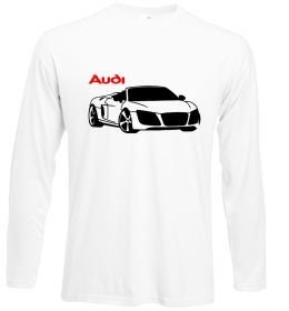 Лонгслів Audi car and logo Лонгслів Audi car and logo