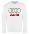 Світшот Audi logo gray Білий фото