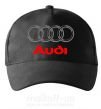Кепка Audi logo gray Черный фото