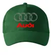 Кепка Audi logo gray Темно-зелений Кепка Audi logo gray Темно-зелений фото