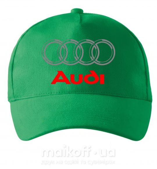 Кепка Audi logo gray Зеленый фото