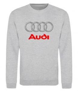 Свитшот Audi logo gray