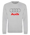 Світшот Audi logo gray Сірий меланж фото